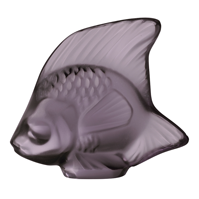 Lalique Fish Lead-free Crystal Figure