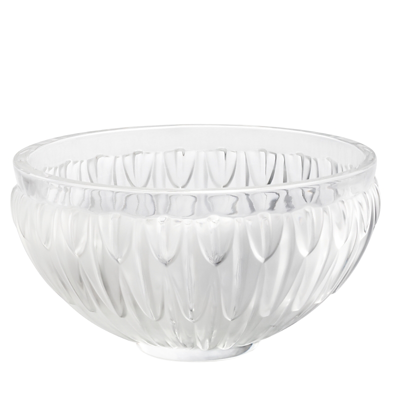 Lalique Plumes Clear Decor Bowl