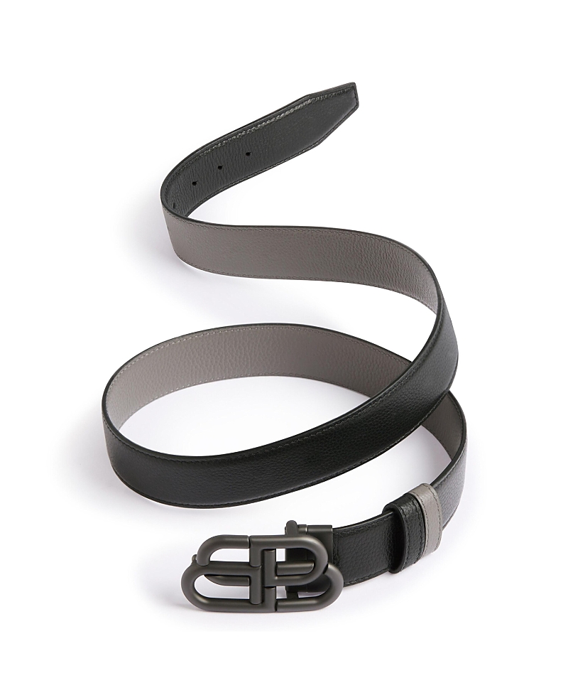 Balenciaga Men's Bb Reversible Belt