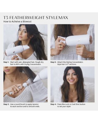 Featherweight StyleMax Professional Hair Dryer in Satin Blush/Rose Gold