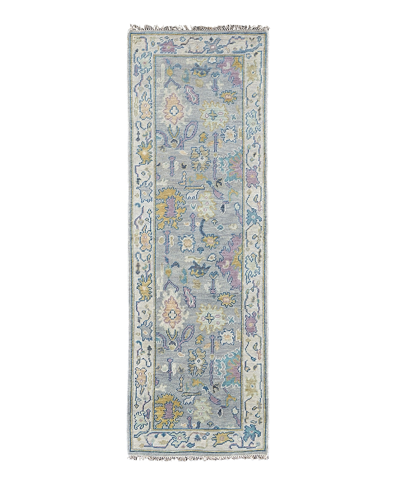 Feizy Karina 6791f Runner Area Rug, 2'6 X 8' In Silver/grey