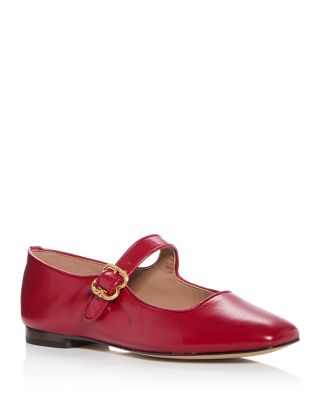 Sam Edelman - Women's Michaela Square Toe Buckled Mary Jane Flats