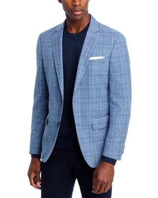 BOSS - Hutson Plaid Slim Fit Sport Coat