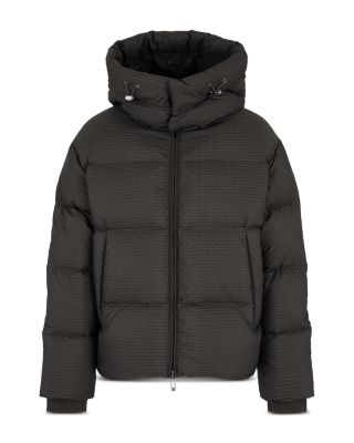 Puffer Coat with Removable Hood