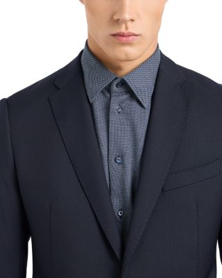 M Line Slim Fit Micro Stripe Suit