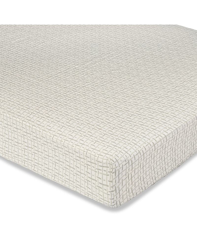 Crane Baby Cove Fitted Crib Sheet In Hashtag
