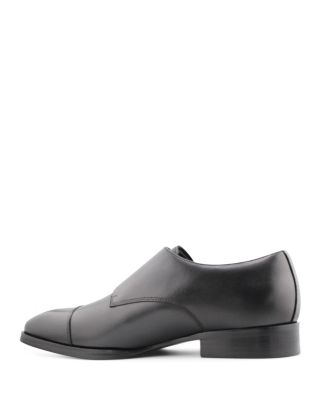 Men's Brayden Double Buckle Monk Strap Cap Toe Dress Shoes