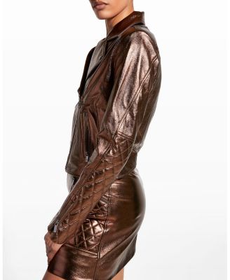 Elodie Upcycled Leather Jacket