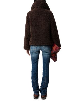 Zadig & Voltaire Fred Faux Fur Coat | Bloomingdale's
