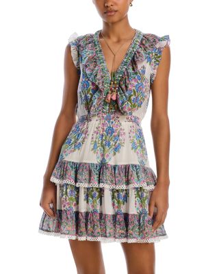 Bell - Rainey Floral Tiered Mini Dress