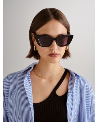 Tranquil Turmoil Cat Eye Sunglasses, 54mm