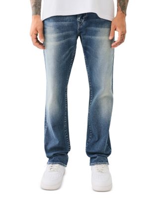 True Religion - Straight Stretch Jeans in Heathland Blue