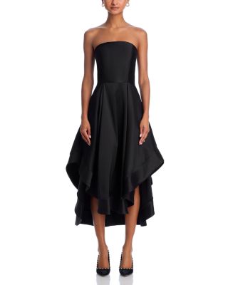 Mikado Strapless Midi Gown - Exclusive