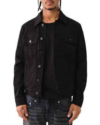 True Religion - Cotton Stretch Denim Trucker Jacket