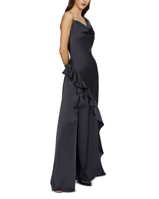Juliet Charmeuse Cowl Neck Gown