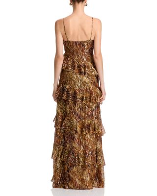 Aneta Ruffled Gown