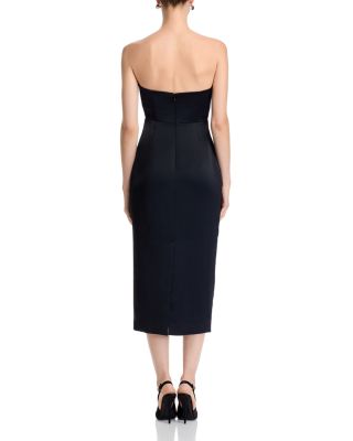 Denisa Rosette Midi Dress