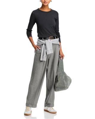 Long-Sleeve Crewneck Tee