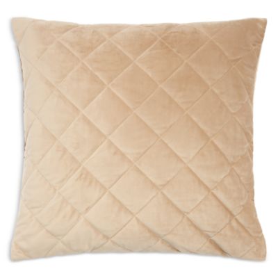 Frette - Quilted Velvet Decorative Pillowcase, 20" x 20"