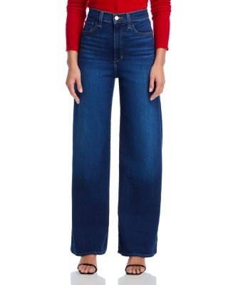 The Mia Petite High Rise Wide Leg Stretch Jeans in Exhale