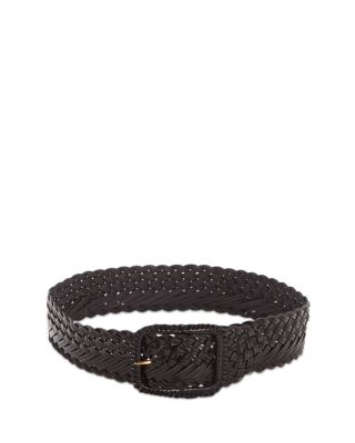 GAVAZZENI - Women's Woven Leather Belt