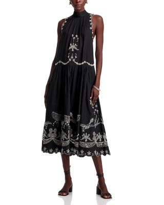 Sea - Kingsley Embroidered Dress