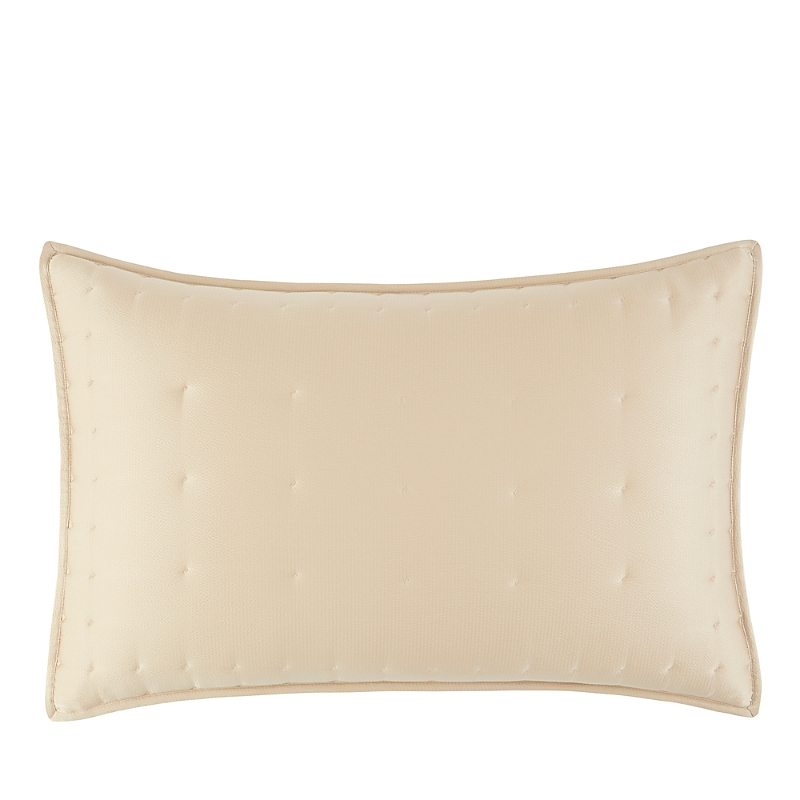 Donna Karan Hammered Silk King Sham In Gold