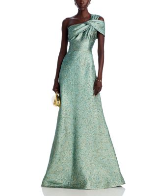 Metallic Jacquard Gown