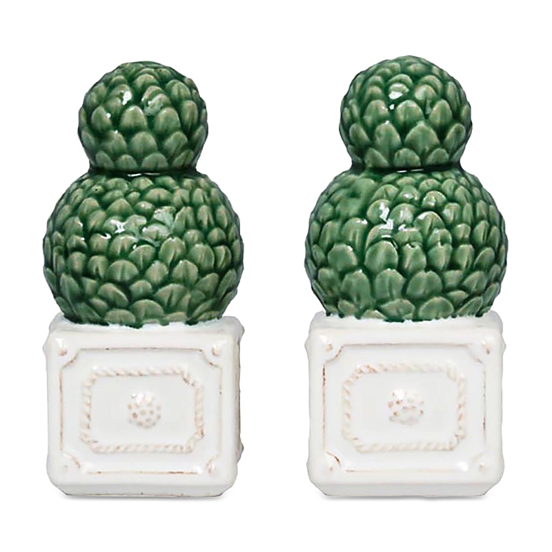Juliska Berry & Thread Topiary Salt And Pepper Shaker, Set Of 2 In Multi