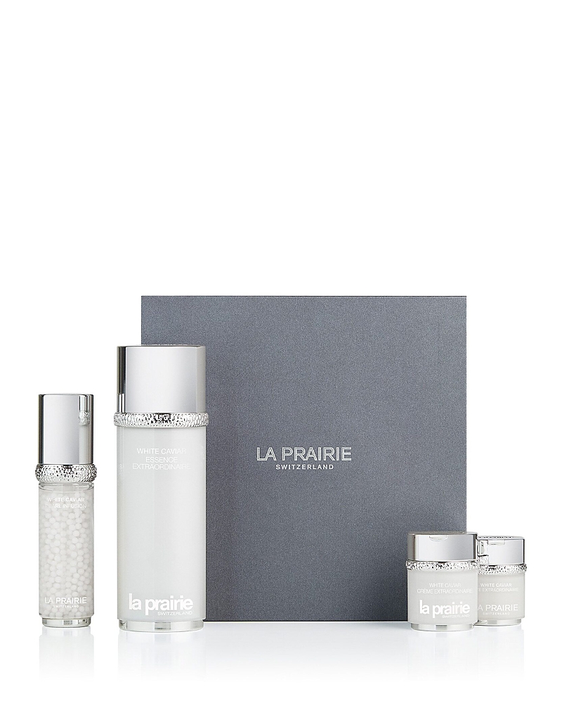 La Prairie Limited Edition White Caviar Prepare & Care Skincare Set ($1,395 value)