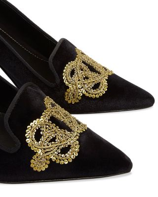 Women's Keston Court Pointed Toe Kitten Heel Pumps