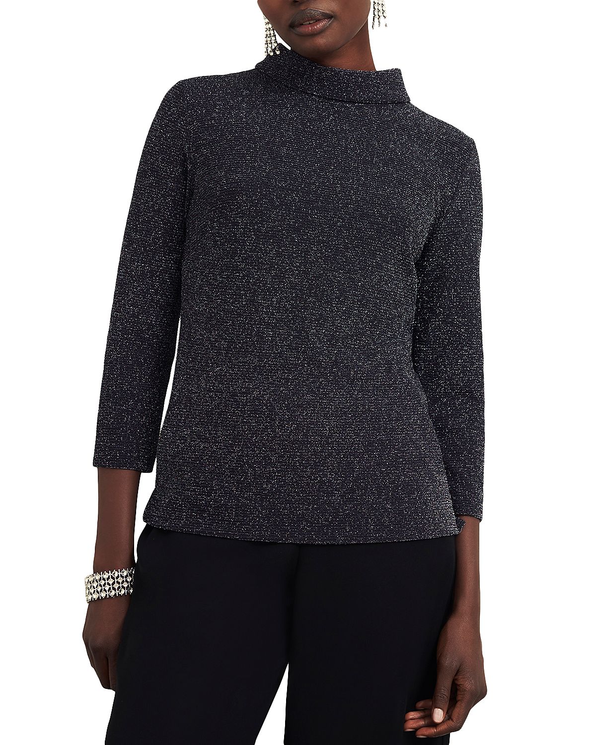 Hobbs London Tali Metallic Top