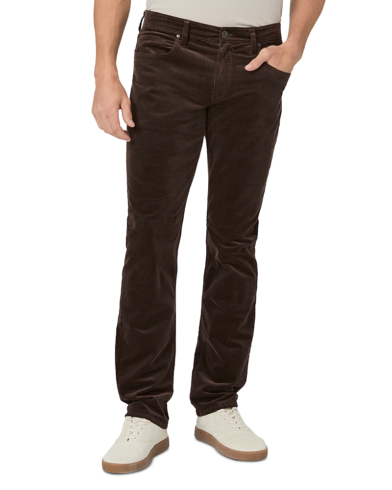 Paige Federal Slim Straight Jeans In Deep Woods In Deep Woods