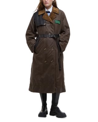 Barbour - Barbour x Ganni Waxed Trench Coat
