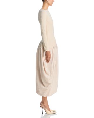 SIMKHAI Angela Long Sleeve Midi Dress | Bloomingdale's Women