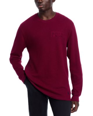 Polo Ralph Lauren Waffle Crew Pajama Shirt