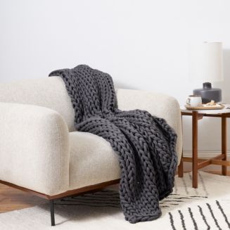 Bearaby Cotton Napper Knitted Weighted Blanket | Bloomingdale's Home