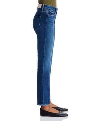 Cindy High Rise Ankle Straight Jeans