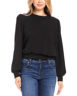 Karen Kane - Puff Sleeve Sweatshirt