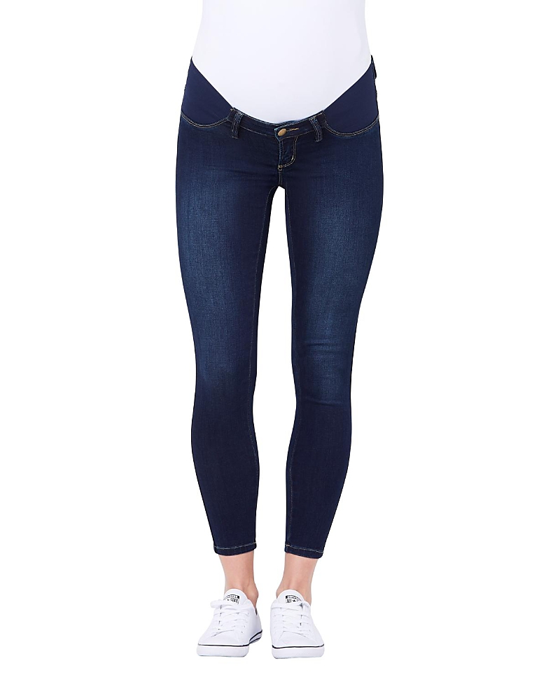 Ripe Maternity Isla Ankle Cut Maternity Jeggings In Indigo