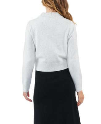 Tia Crop Knit Sweater