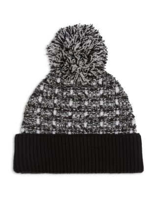 The Kooples Sequined Tweed Beanie