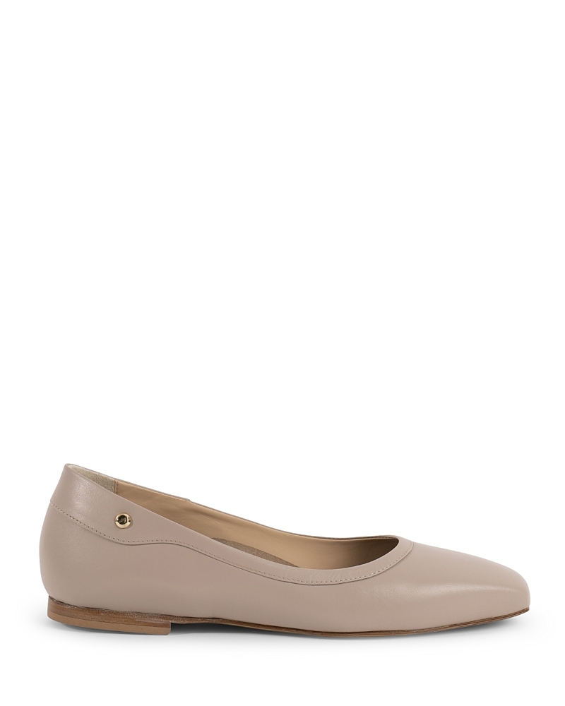 Stinaa.j Stinaa. J - Amy Orthopedic Square Toe Ballet In Beige
