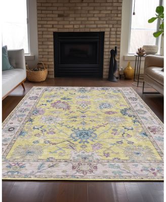 Dalyn Luxury Washable Hatay HY7 Area Rug, 9' x 12'