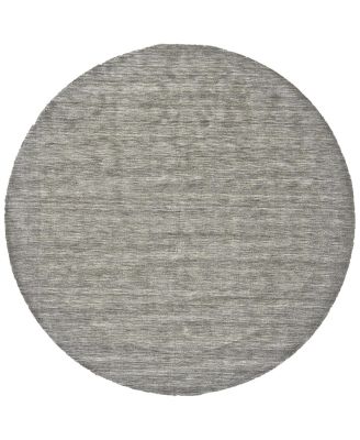 Feizy Luna 8049F Round Area Rug, 8' x 8'