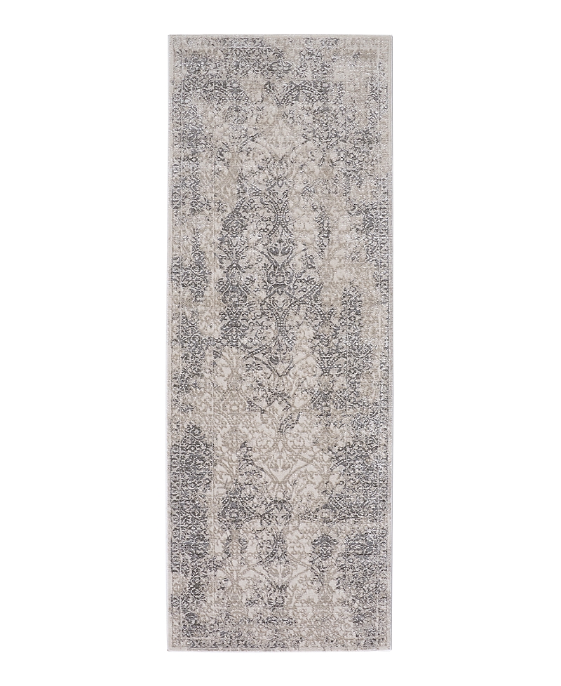 Feizy Prasad 3682f Runner Area Rug, 2'10 X 7'10 In Light/grey
