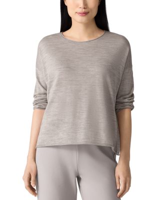 Eileen Fisher Crewneck Wool Sweater