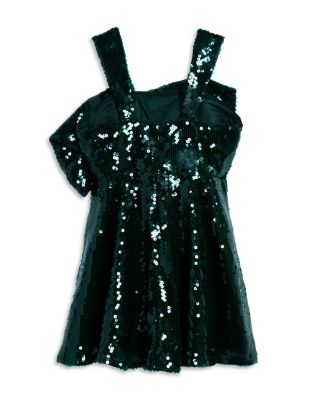 Girls&#39; Stefania Sequin Bow Dress - Little Kid, Big Kid