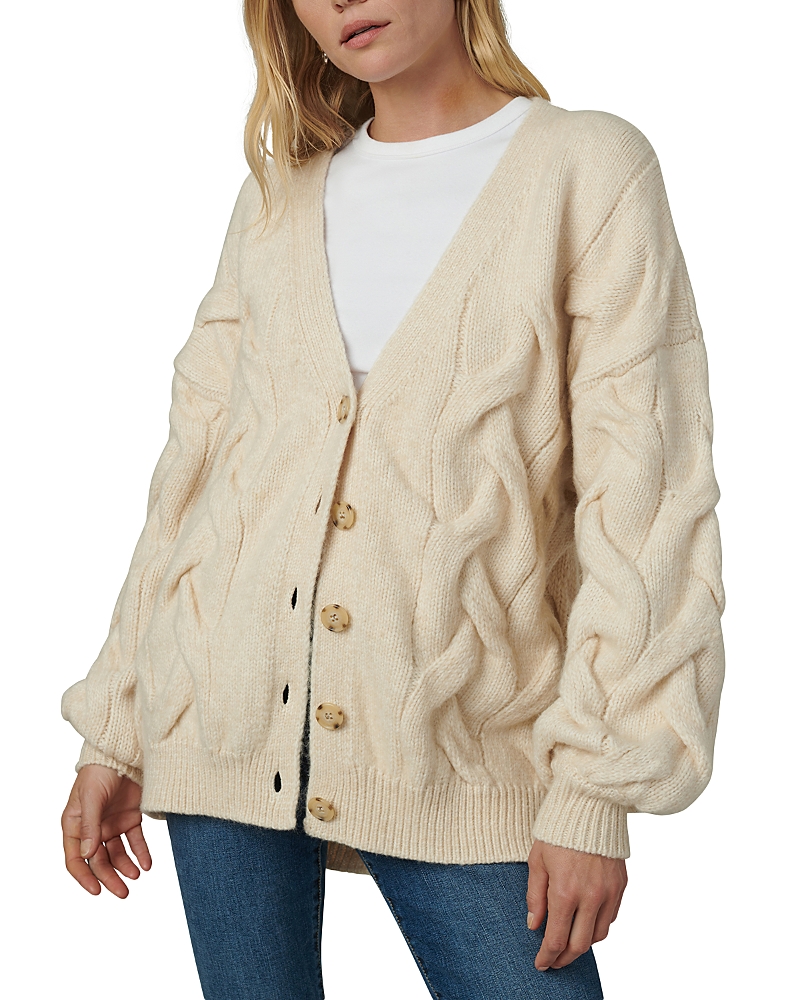 JOE'S JEANS THE COLBY CABLE KNIT CARDIGAN