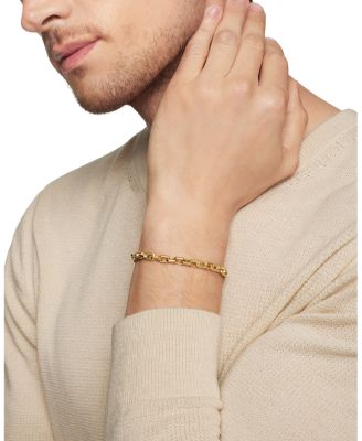 Men's Streamline&reg; Heirloom Link Bracelet in 18K Yellow Gold